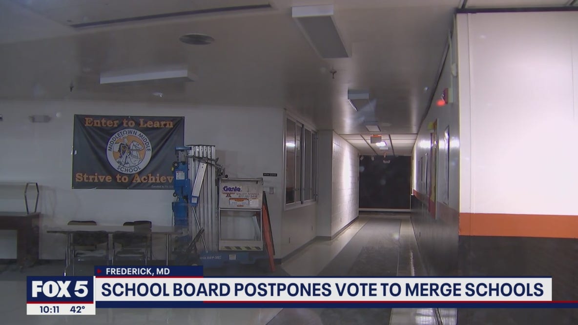 Frederick School Board postpones vote to merge schools